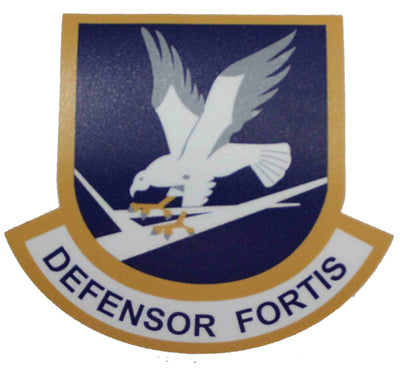 Security Forces Defensor Fortis Shield Sticker